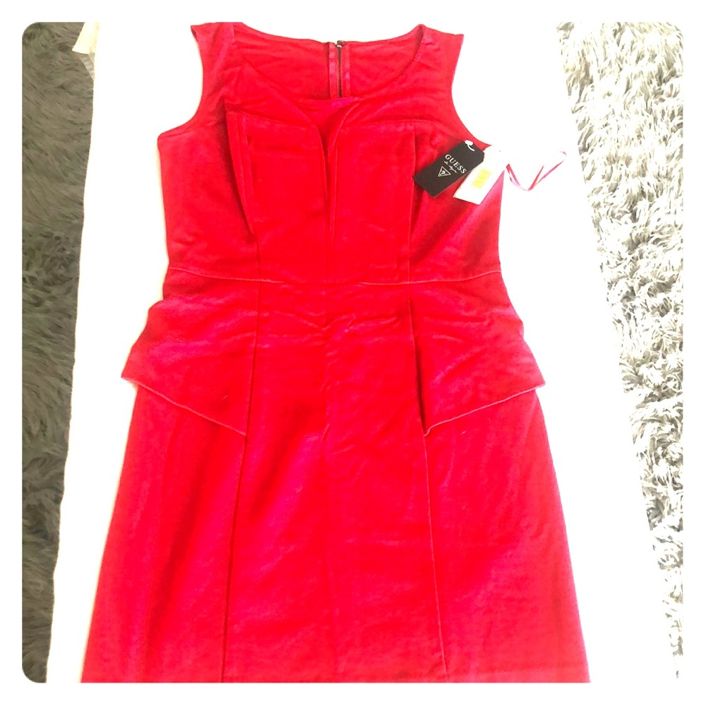 NWT Red Guess Dress